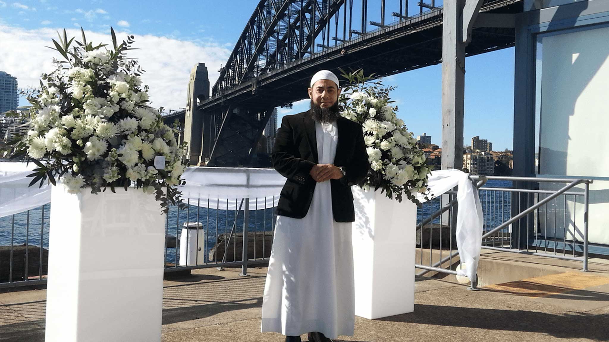 Harbour Wedding - Muslim Marriage Celebrant