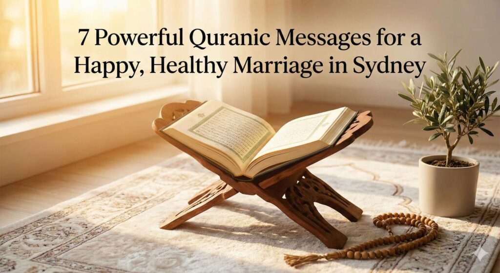 7 Powerful Quranic Messages for a Happy, Healthy Marriage in Sydney